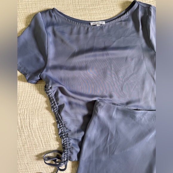 Crescent Satin Skirt Set - Picture 2 of 3